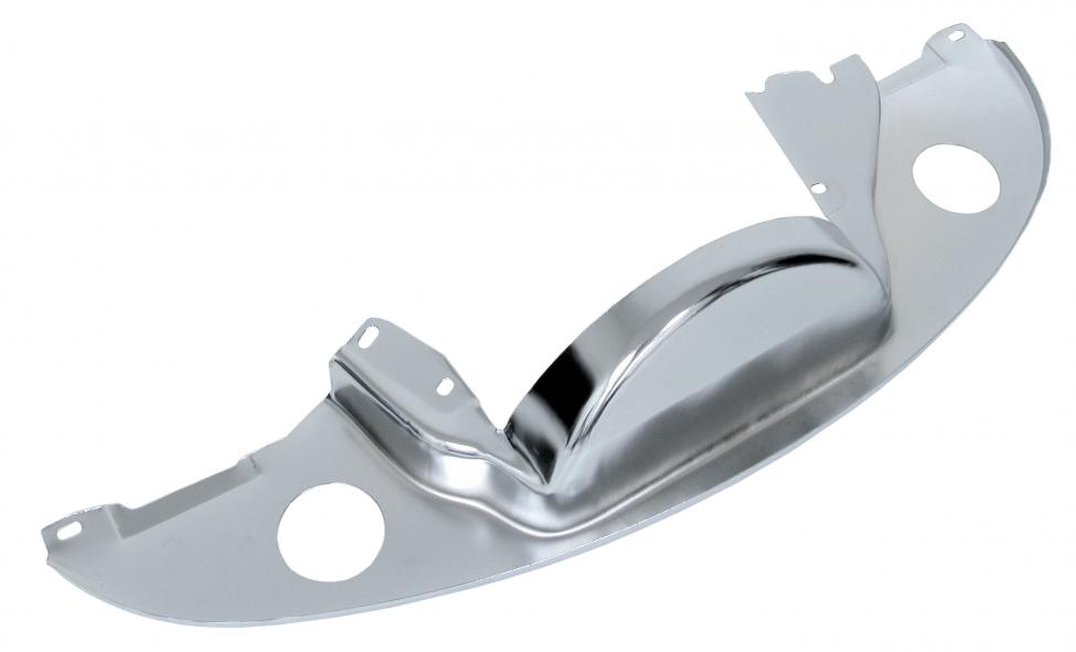 Motor Abdeckplatte Chrom ohne Heizlöcher für VW Oldtimer