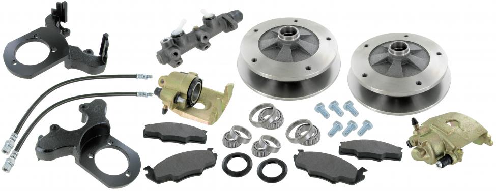 Scheibenbremsen-Set vorne 5x205mm PCD - Hochleistungs-Umrüstung