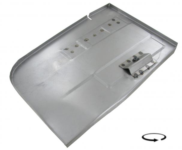 Hintere Bodenblech-Ecke rechts Batterie-Seite für Bulli Pickup