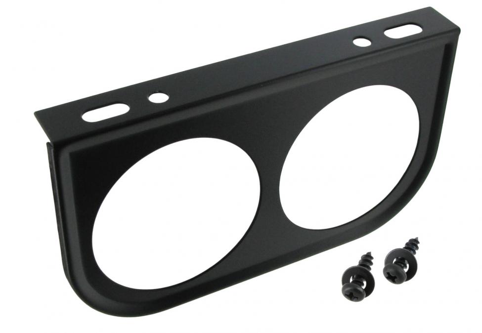 Unterarmaturenbrett Montageplatte für 2 Anzeigen 52mm