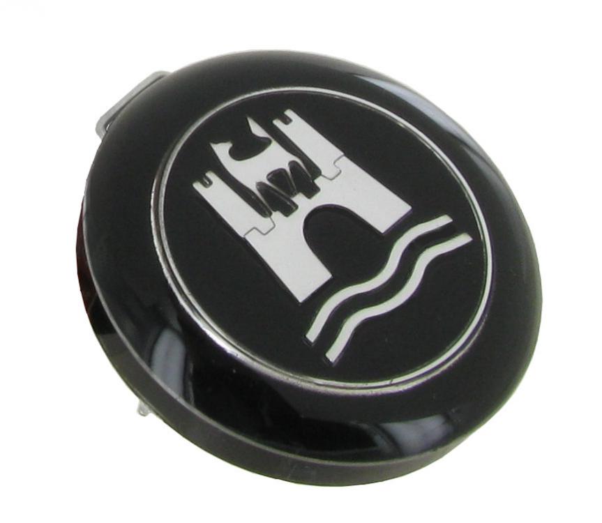 Hupenkopf silber Emblem für VW Käfer Ghia Typ 3