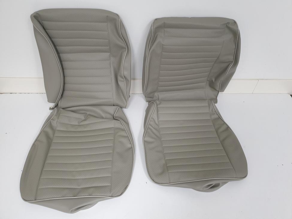 Sitzpolsterung Satz Bucket Seat, Grau Basketweave, ohne Kopfstütze