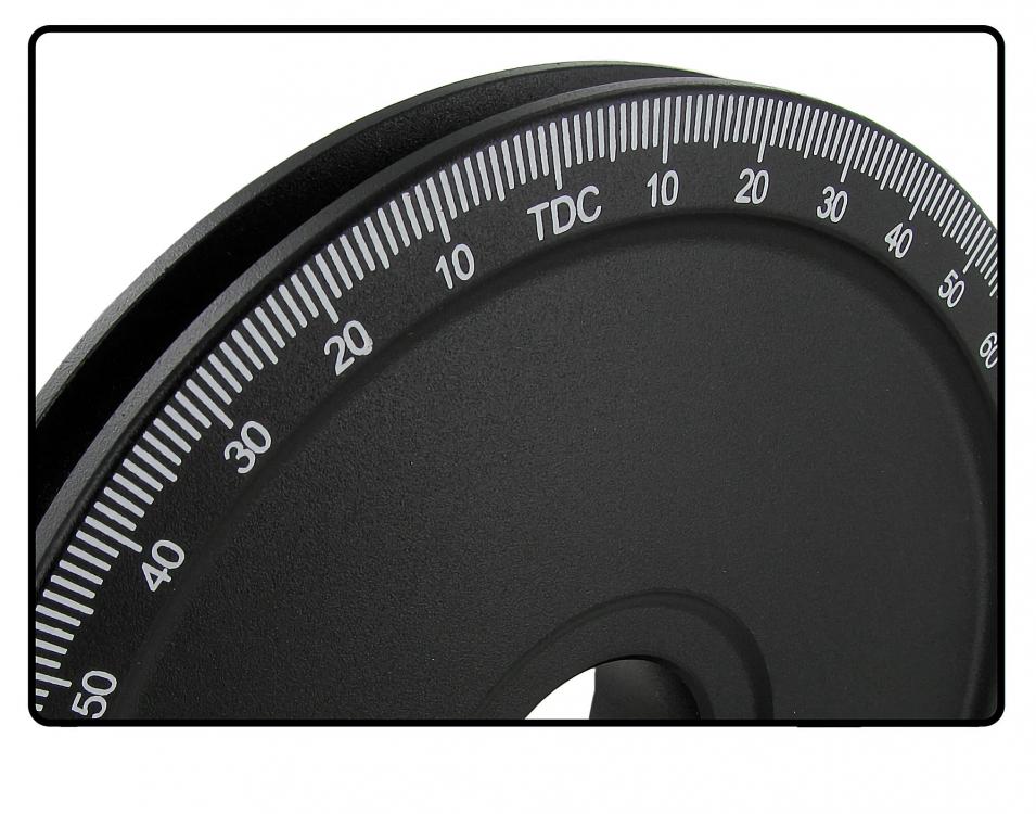 Aluminium Kurbelwellenriemenscheibe 170mm mit Skalierung