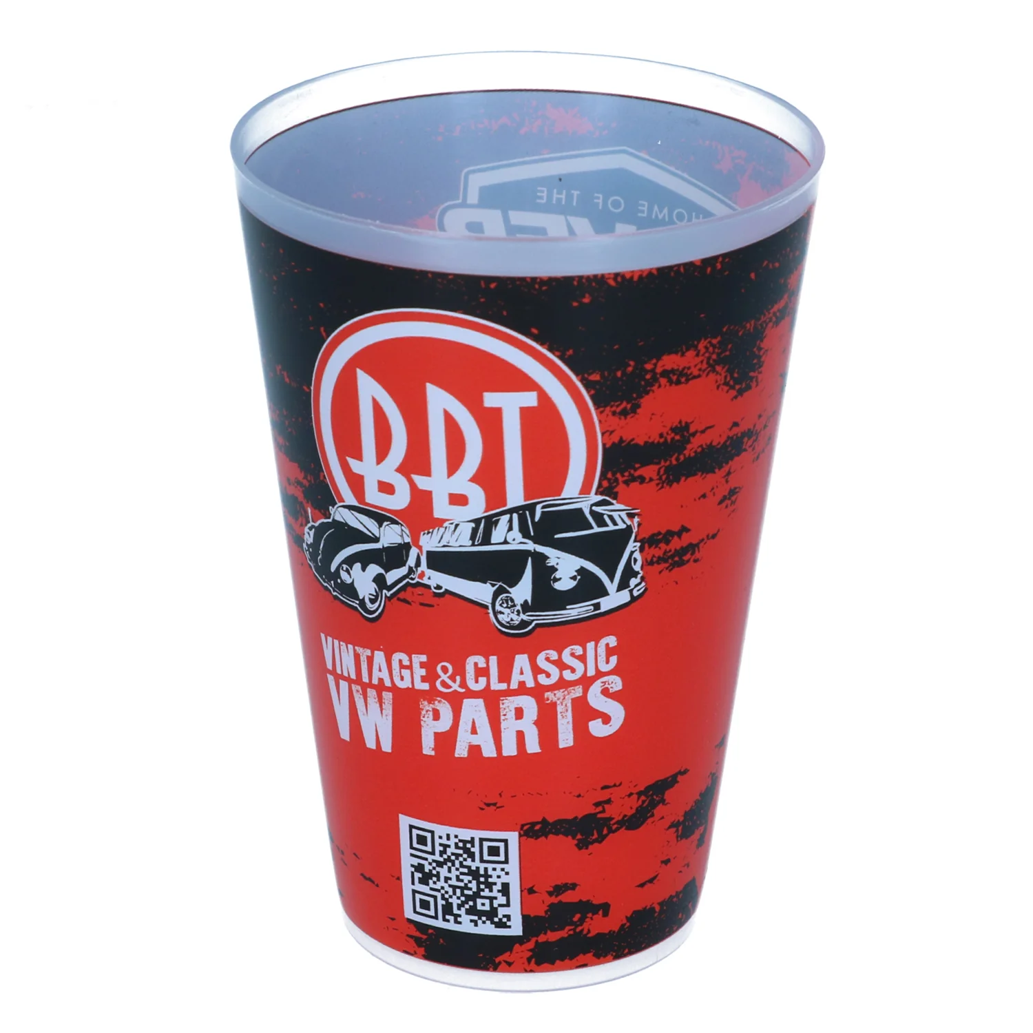 BBT Wiederverwendbarer Plastikbecher 25cl für VW Oldtimer