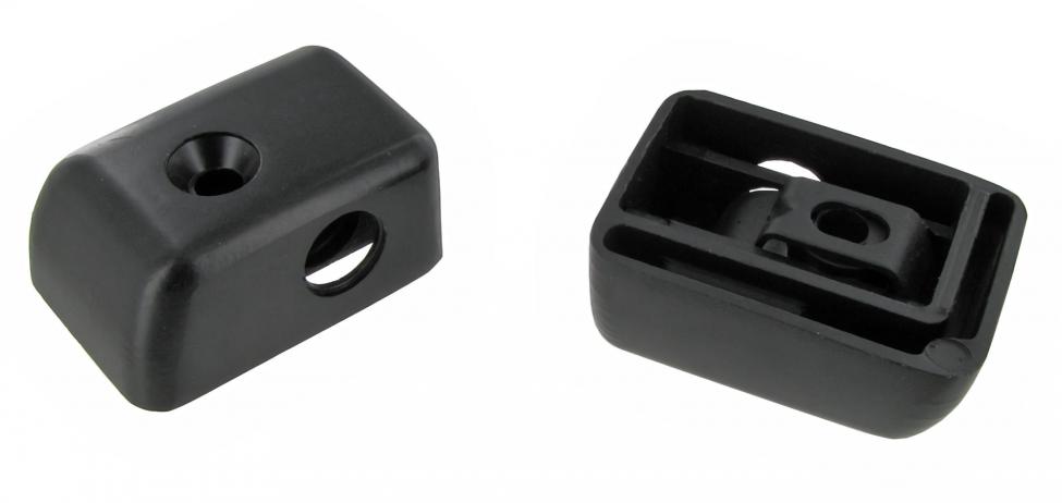 Befestigungsclips Sonnenblende links rechts Metall