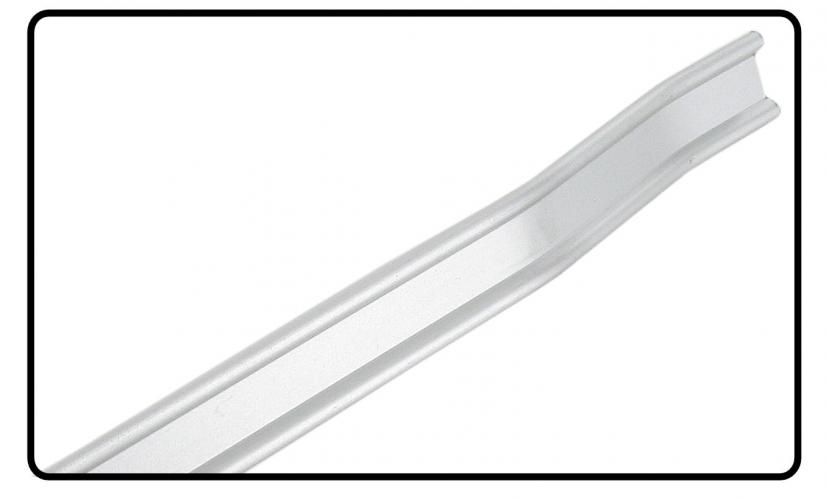 Seitenfenster Gardinenschiene links Aluminium Vorhang Schiene