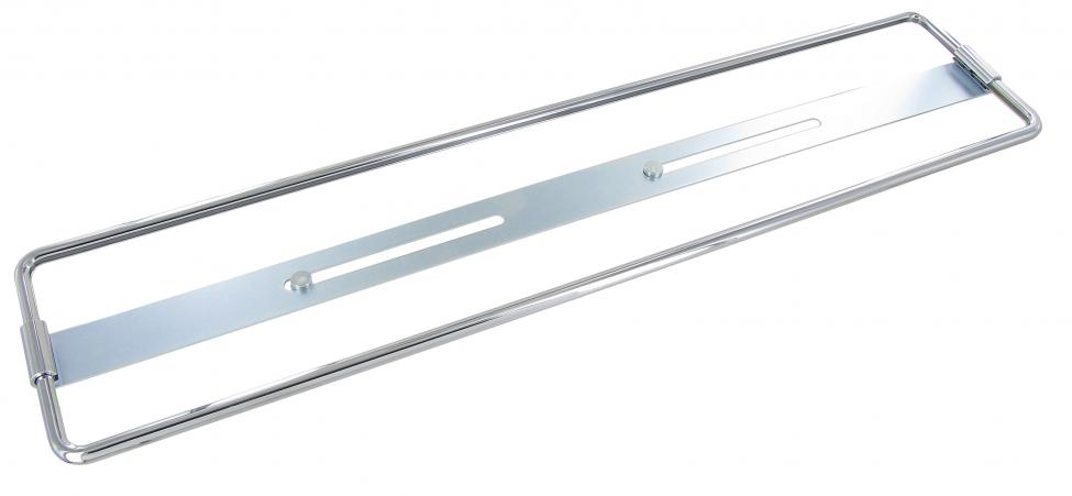 Verchromter Kennzeichenhalter für VW-Oldtimer – Aluminium