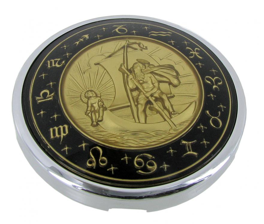 Hupenknopf St. Christopher für VW Käfer bis 1955