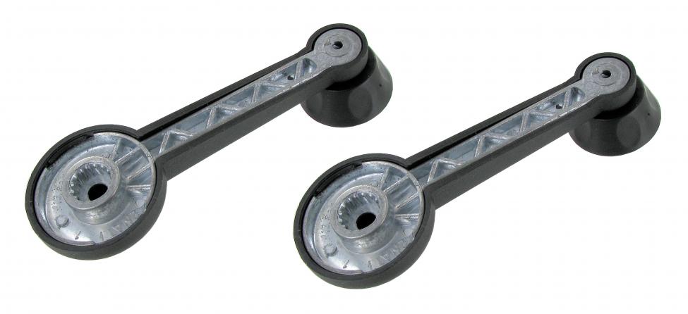 Fensterkurbel komplett schwarz für VW Oldtimer 1967-1986