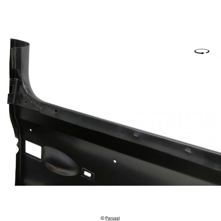 Türaußenhaut mit 10 cm Fensterlaibung links