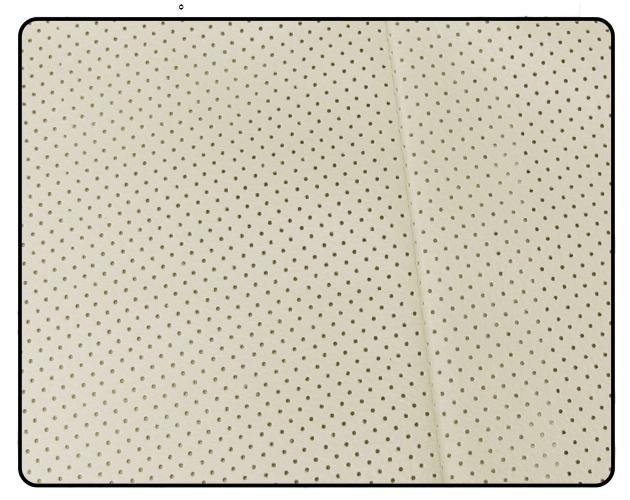 Wagenhimmel perforiert Vinyl hellbeige, ohne Schiebedach (7 Spriegel)