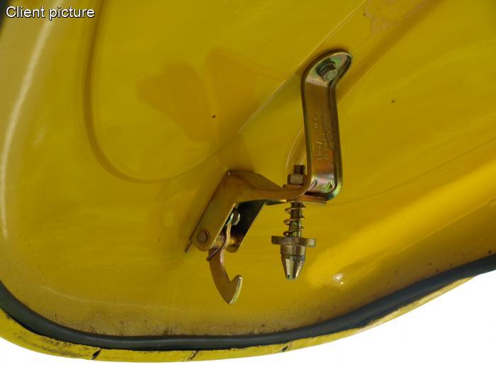 Haubensicherungsstift mit Chromknopf