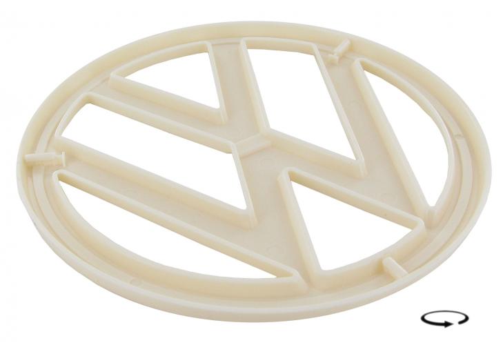 VW Nase Emblem pastel Weiß Ø 184 mm Bulli 72-79