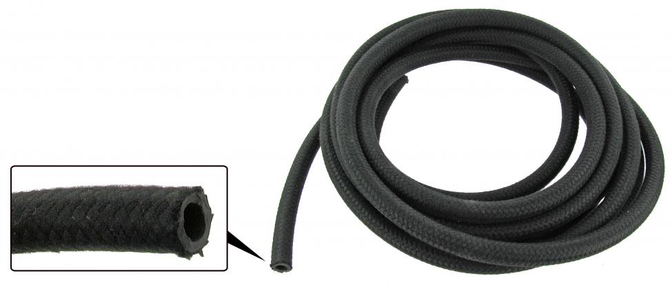 Benzinschlauch 9 mm mit Textilgewebe – Originaloptik