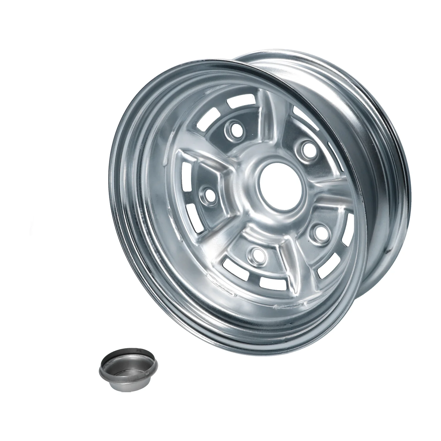 BBT Sprintstar Rad Chrom/schwarz 5x205 15 Zoll Oldtimer-VW