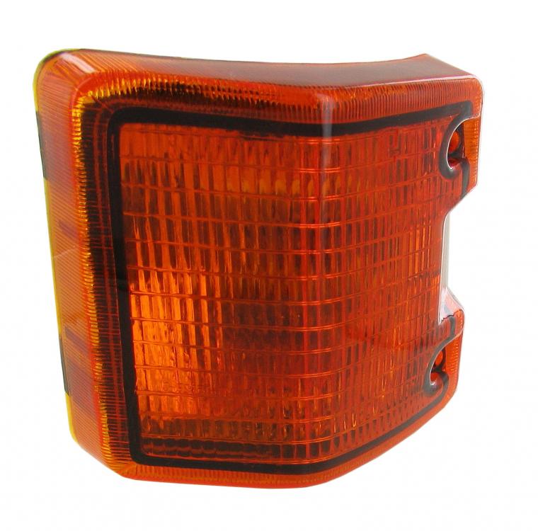 Blinkereinheit komplett links, Bernstein-Glas Orange