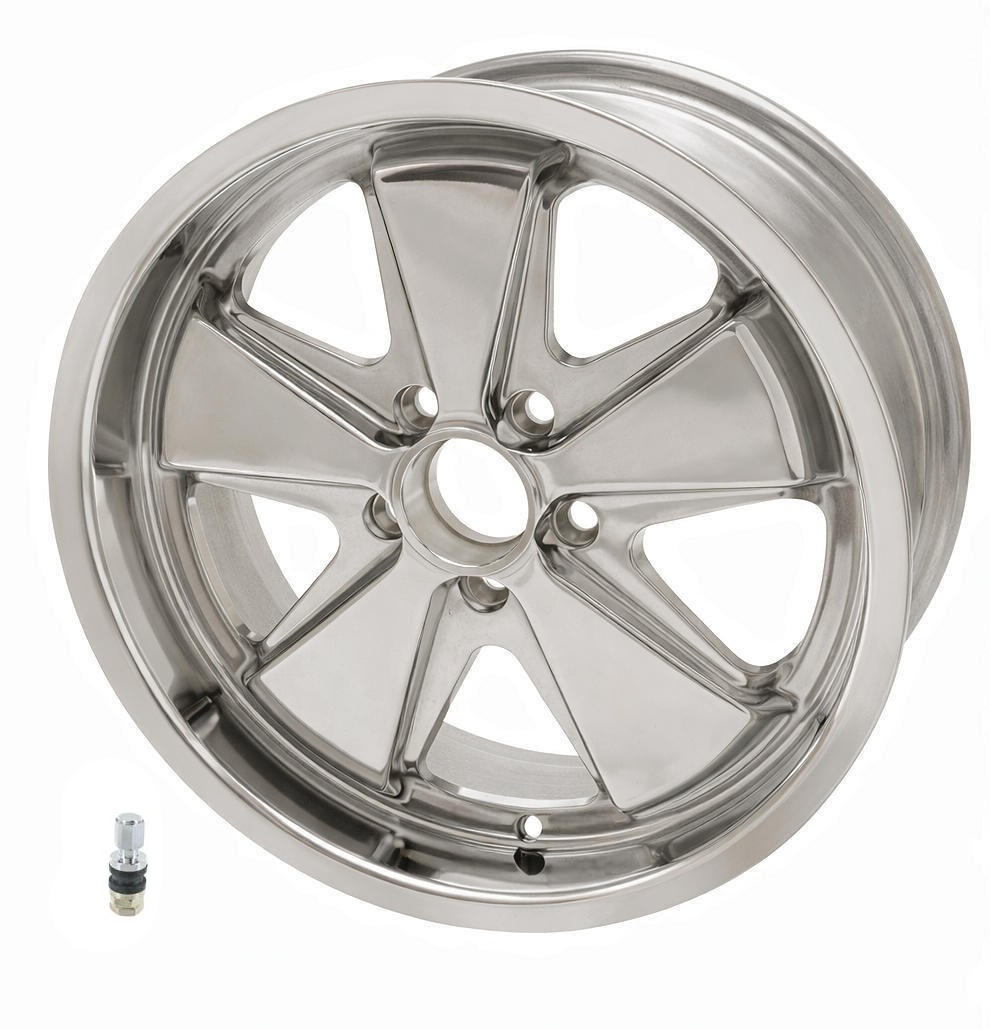 Fooks Leichtmetallfelge 5x130 poliert für VW Oldtimer