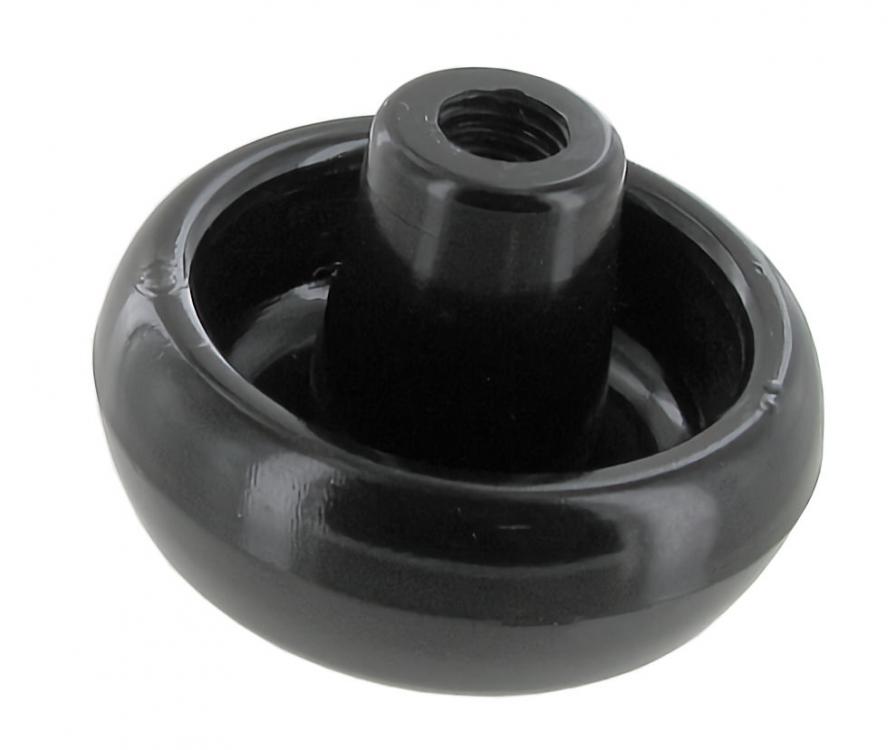Schaltknopf Schwarz M12 Gewinde für Käfer und Ghia