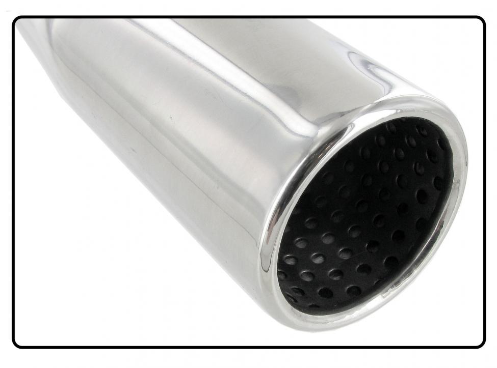 Monza Auspuff Endrohr Edelstahl poliert 50mm