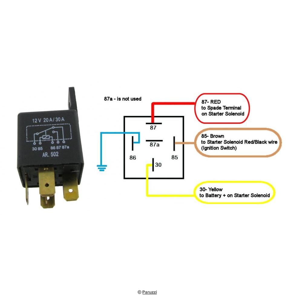 Starter Relais 12V