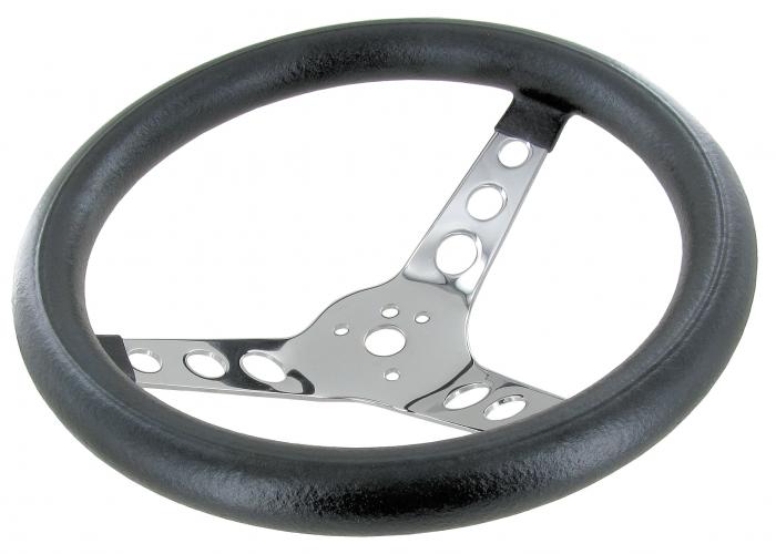 Custom Lenkrad 3-Speichen, Vinyl, verstellbar für VW-Oldtimer