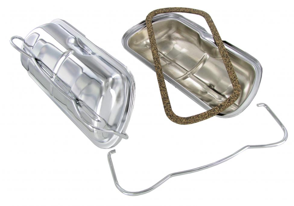 Ventildeckel Satz verchromt für VW-Oldtimer