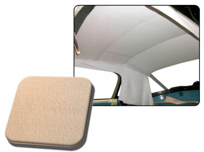 Wagenhimmel Mohair beige, passgenaue Qualität für Karmann Ghia