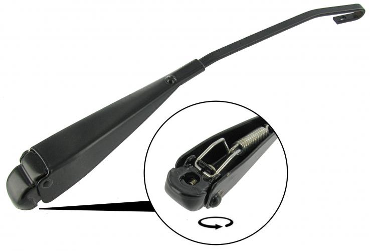 Scheibenwischerarm links schwarz für VW Käfer 67-69