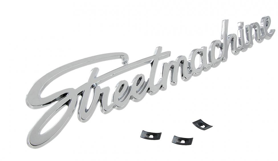 Chrom Streetmachine Script Emblem für VW Oldtimer