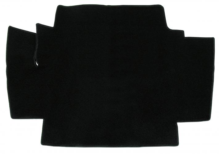 Schlingenware Kofferraum Teppich schwarz, 1-teilig für Karmann Ghia