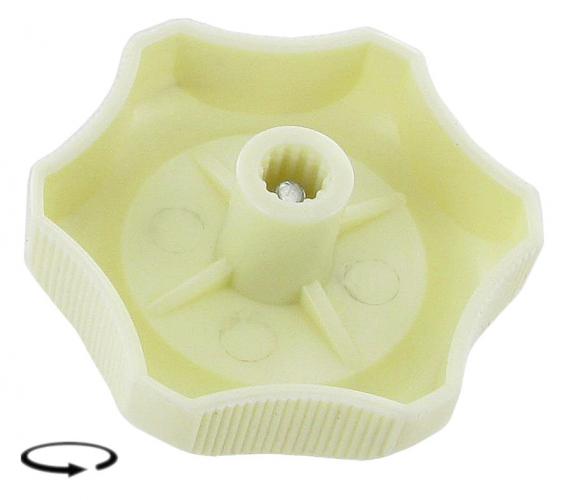 Westfalia Lamellenfenster Kurbel Knopf Creme T2 Bulli