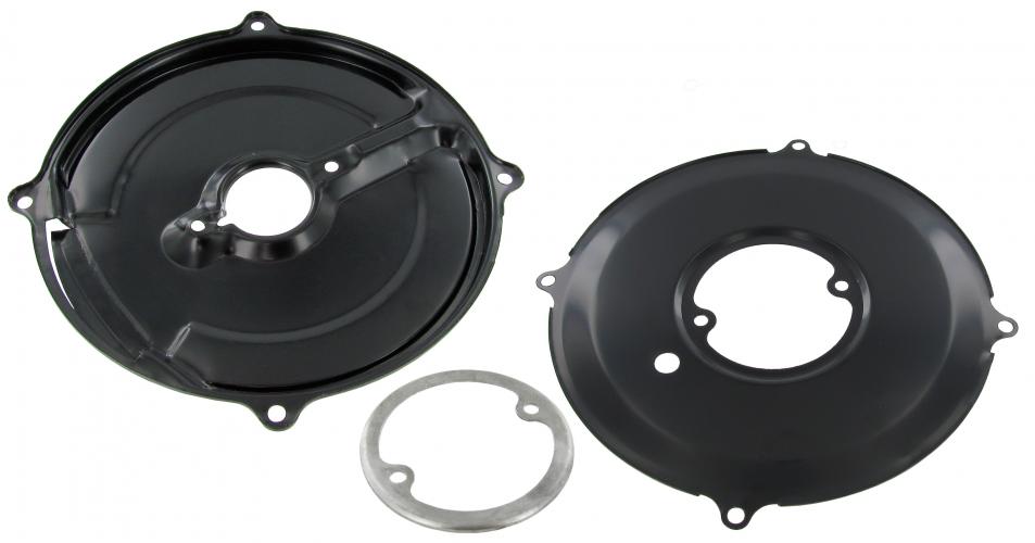 Gegenplattensatz Wechselstromgenerator Schwarz (3-teilig)