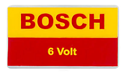 Bosch Hochspannungsspule Aufkleber 6V Blue Coil Restaurierung