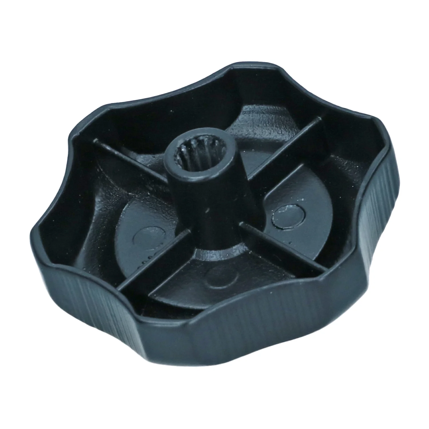 Westfalia Lamellenfenster Knopf schwarz Bus 67-79
