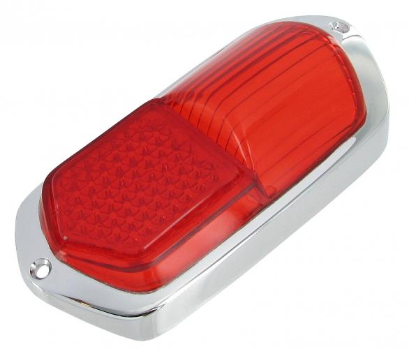 Rücklichtglas USA rot komplett für Karmann Ghia bis 1959
