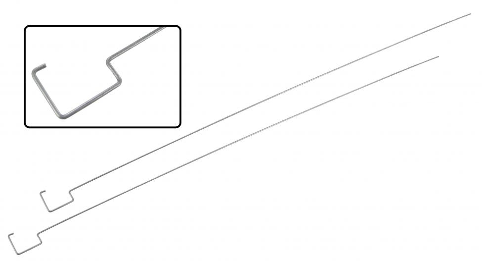 Fußraumheizung Bowdenzug Kabel 44cm für Käfer Ghia Typ 3