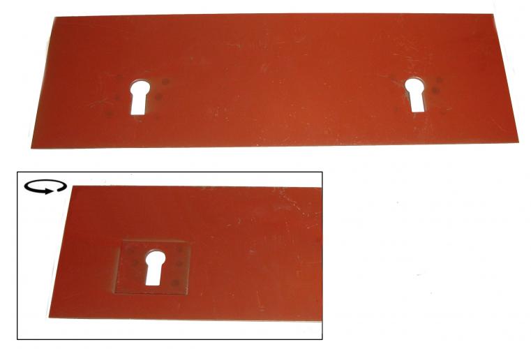Montageplattte Mittelsitz
