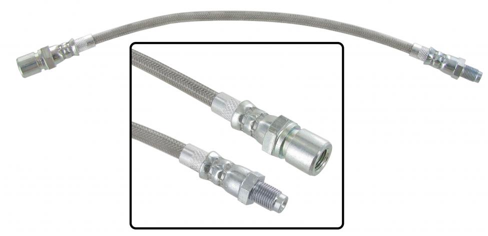 Edelstahl Bremsschlauch mit Teflon-Kern für VW Klassiker