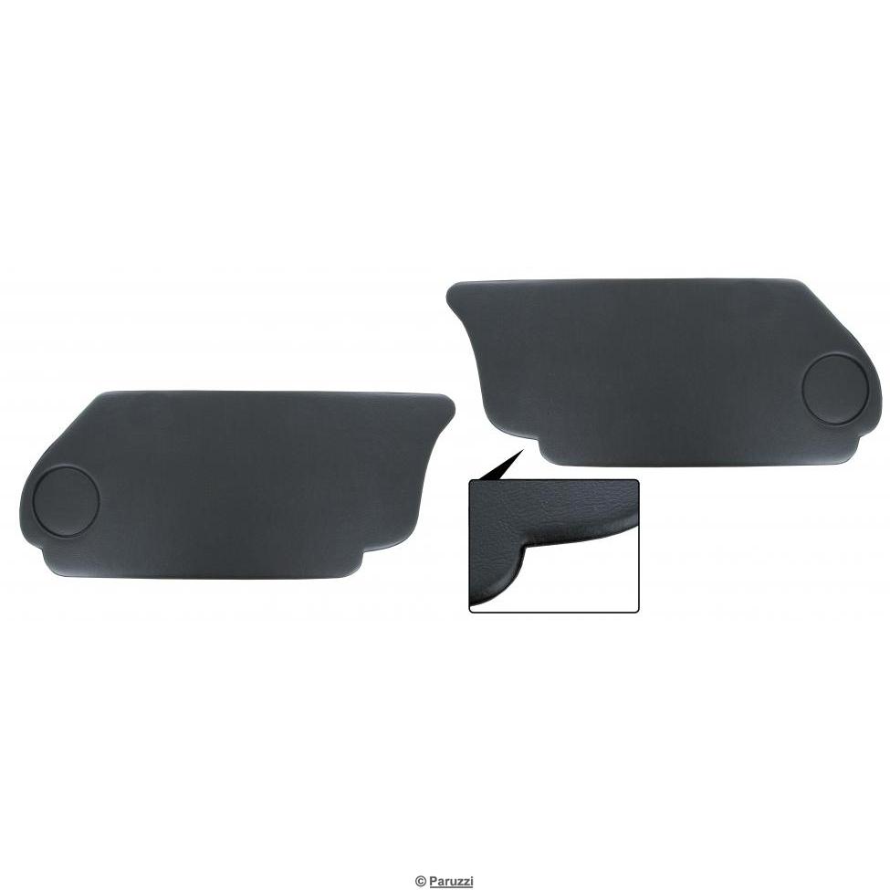 Trittblech schwarz (pro Paar)