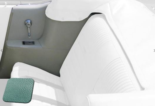 Viertelverkleidung Polsterung Turquoise Sierra Vinyl