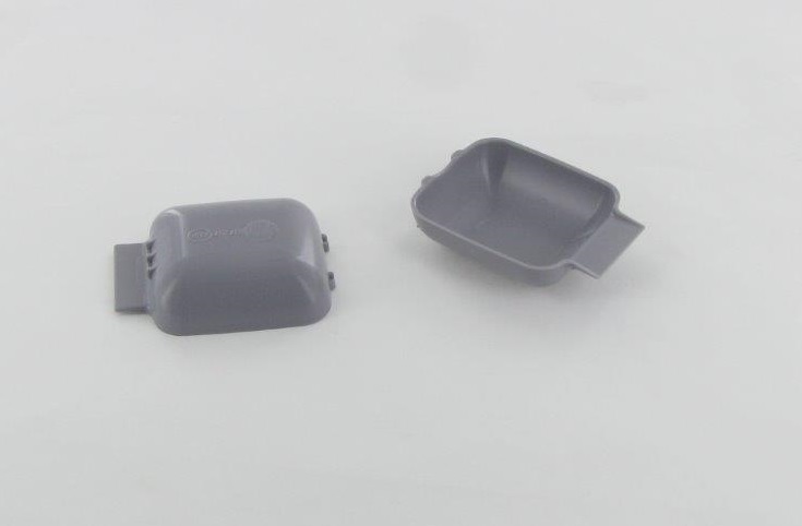 Türverschluss Abdeckplatte grau für VW Klassiker