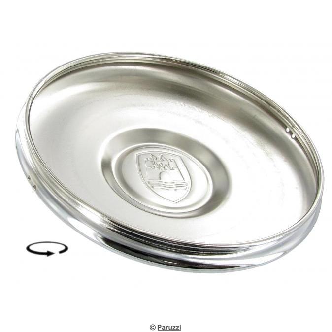 Radkappe verchromt mit Wolfsburgemblem (pro Stk.)