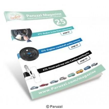 VW Oldtimer Fachmagazin Ausgabe 25, Taschenbuch-Format A5