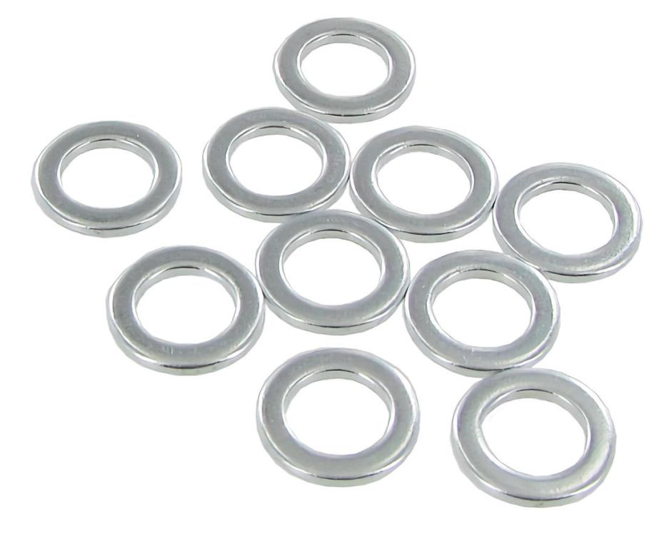 7mm Unterlegscheibe 12mm breit - VW Oldtimer Normteil