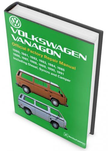 VW Official Factory Repair Manual T3 Bulli 1980-1991