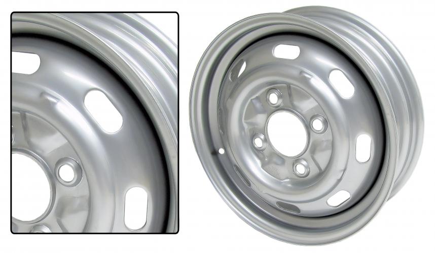 Standard Stahlfelge 4x130 / 5x205 grau lackiert