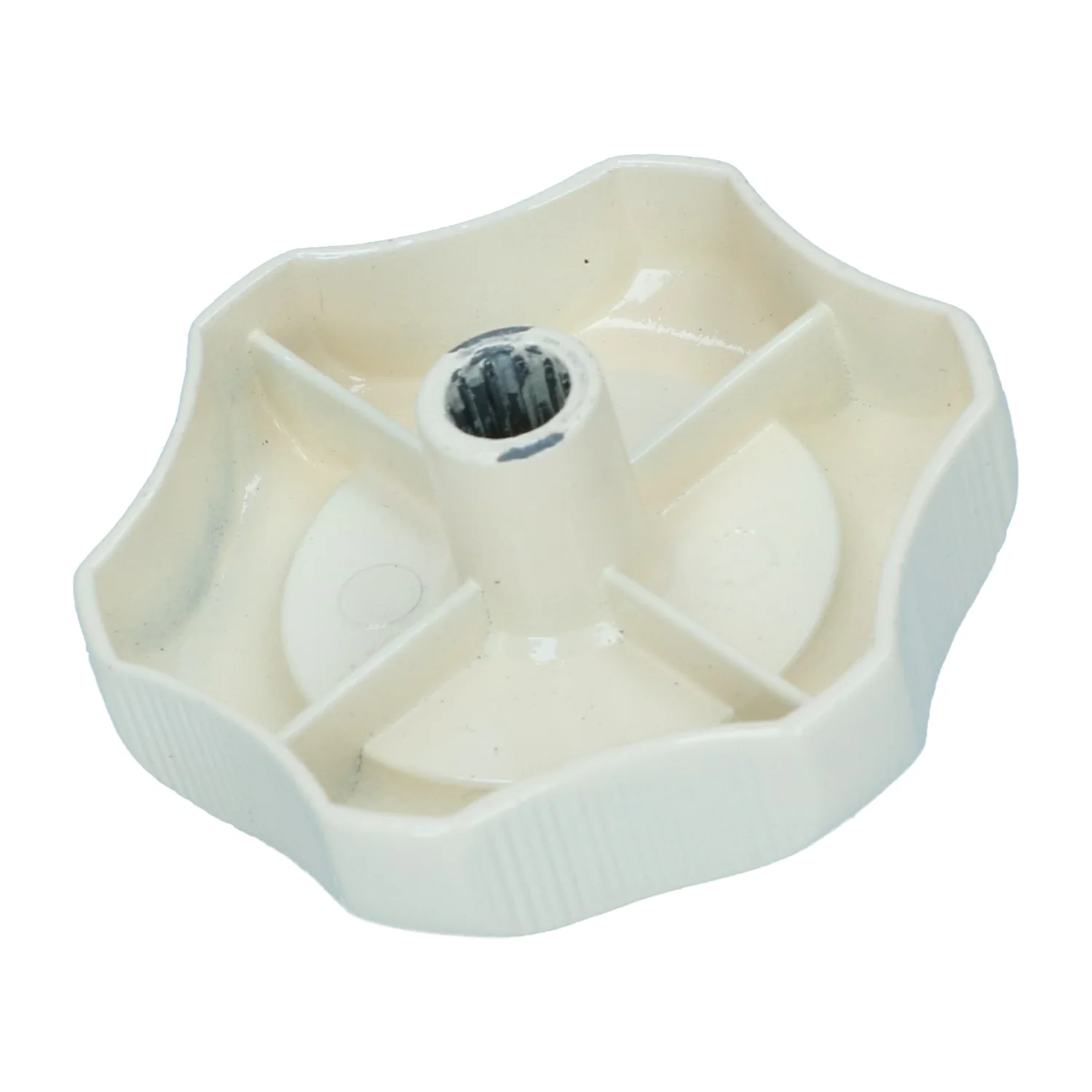 Westfalia Lamellenfenster Knopf elfenbein Bus 67-79
