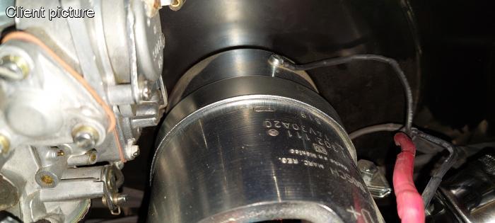 Schelle Generator Stahl verz.