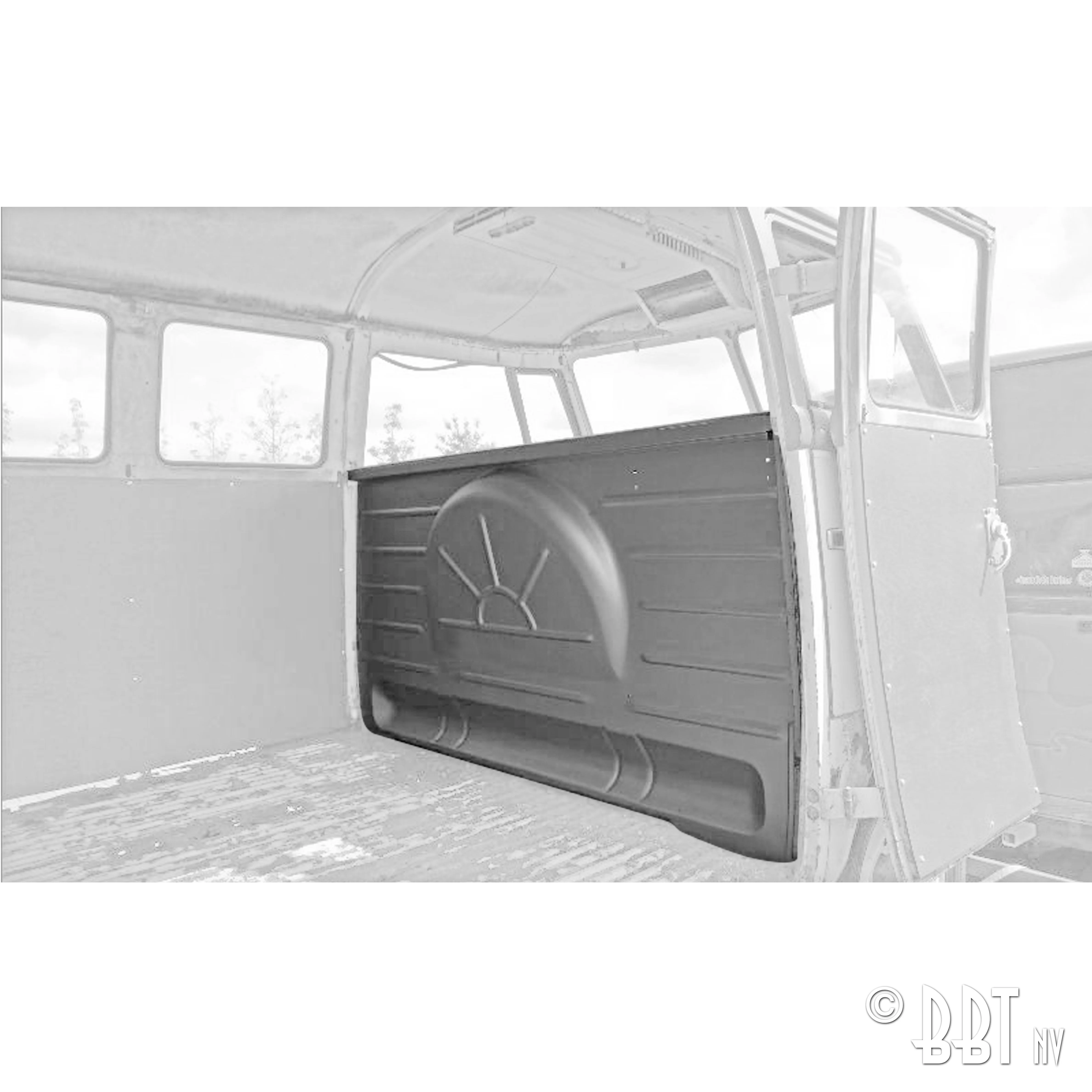 VW Bus Vordersitz-Trennwand 1955-1962 BBT