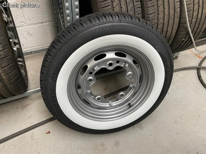 Standardfelge grau mit Lüftungslöchern B-Qualität (pro Stück)